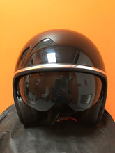 Load image into Gallery viewer, Zox Route 80 Black Power Ahead 3/4" Helmet