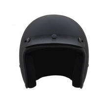 Load image into Gallery viewer, Classic Dull Black 3/4" Helmet