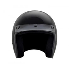 Load image into Gallery viewer, Classic Gloss Black 3/4" Helmet (DISPLAY MODEL)