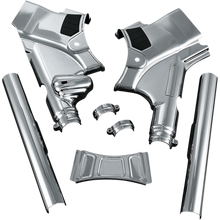 Load image into Gallery viewer, Küryakyn 7832 Chrome Deluxe Neck Covers fits 09-13 Harley-Davidson Touring Models