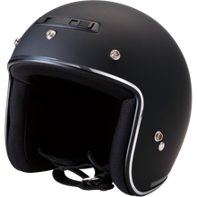 Load image into Gallery viewer, Z1R Jimmy Dull Black 3/4" Helmet (DISPLAY MODEL)