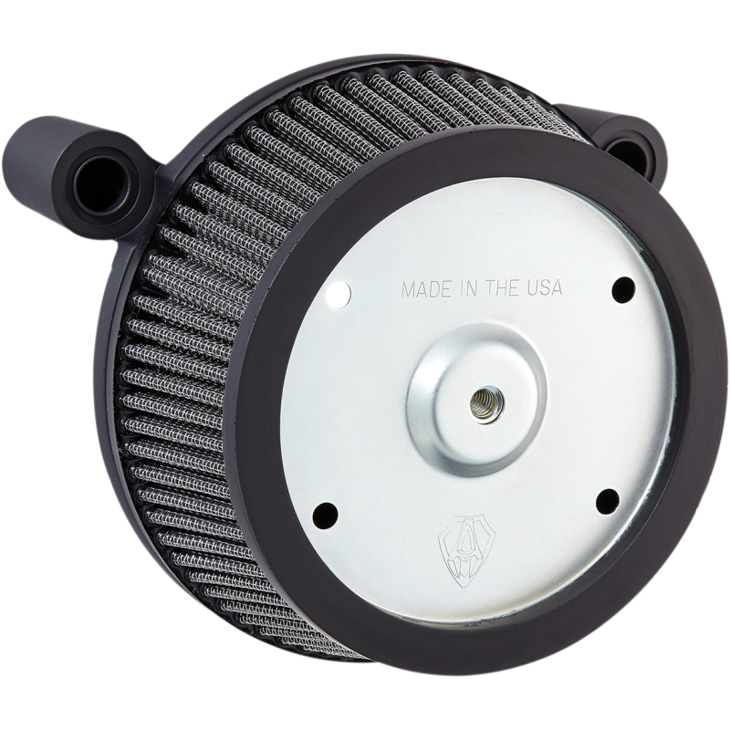 Arlen Ness 50-570  Big Sucker Stage I Air Cleaner Kit with Black Backing Plate fits 08-13 Touring Models , 16-17 FLST & FXDLS