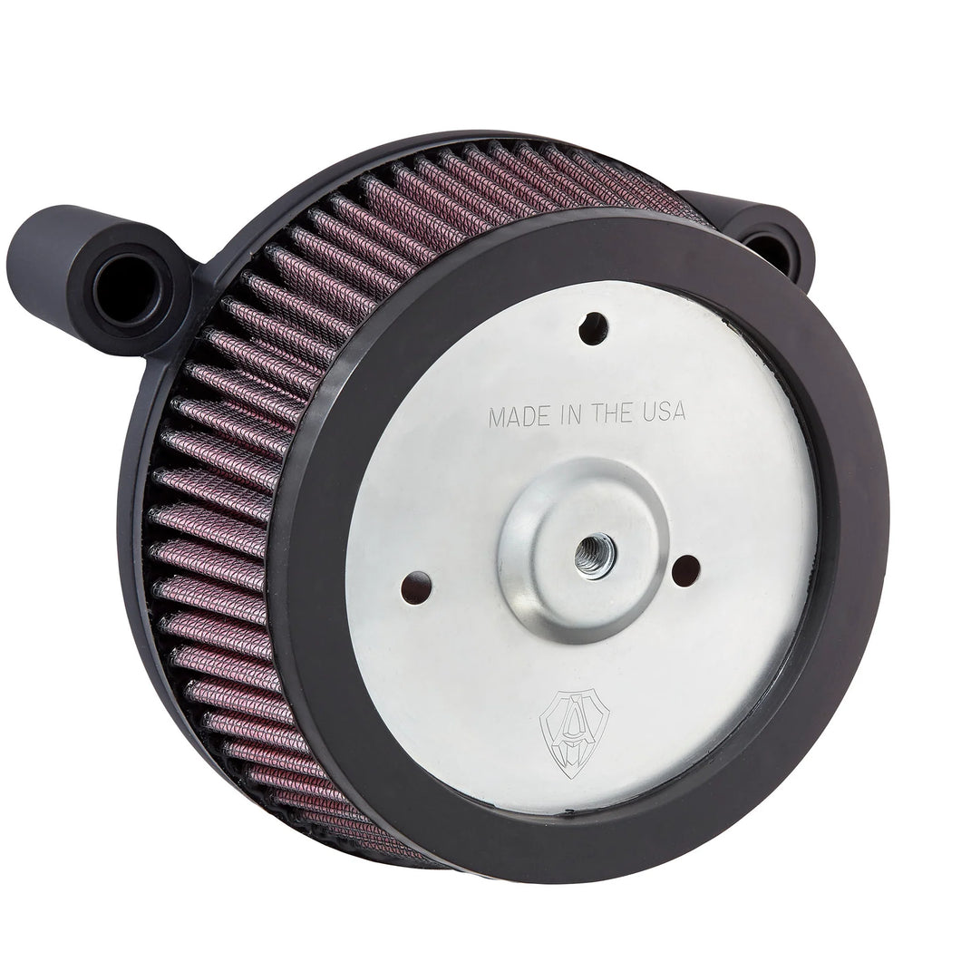 Arlen Ness 50-573  Big Sucker Stage I Air Cleaner Kit with Black Backing Plate fits 99-01 Touring Models Fuel Injected