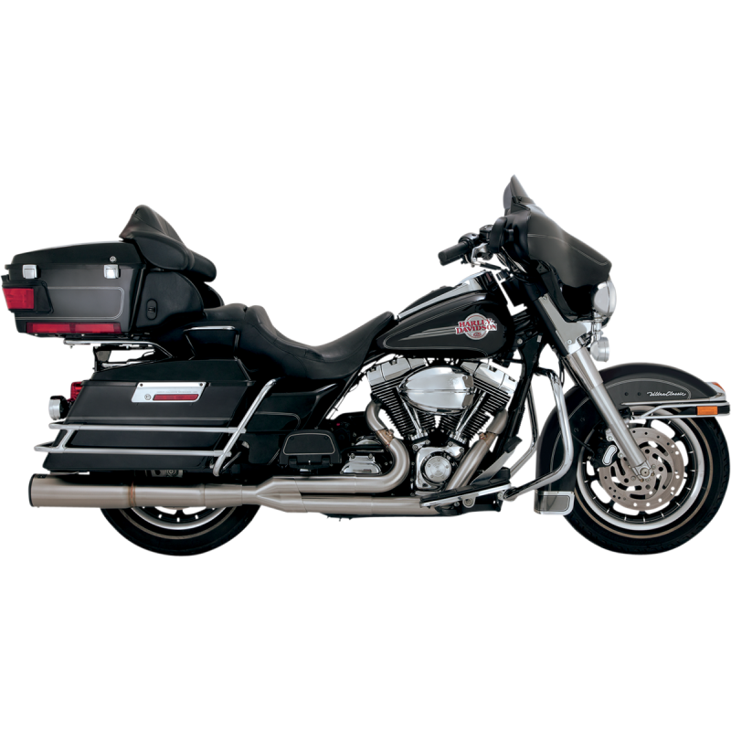 Vance & Hines 1800-1589 Stainless Steel Hi-Output 2 into 1 Exhaust fits 99-08 Touring Models