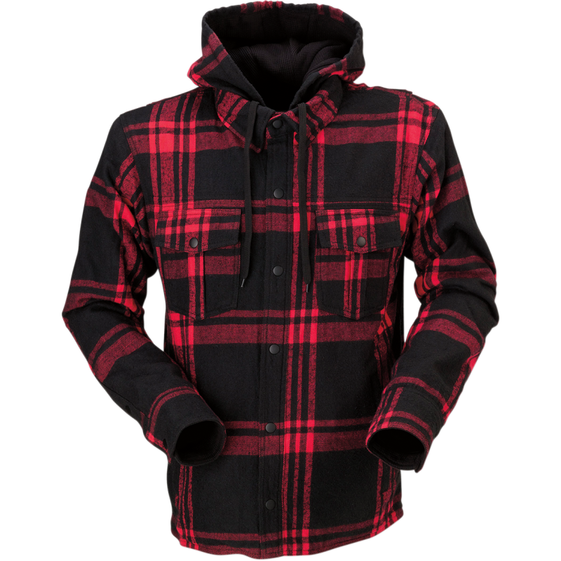 Z1R Men’s Timber Red/Black Flannel Shirt