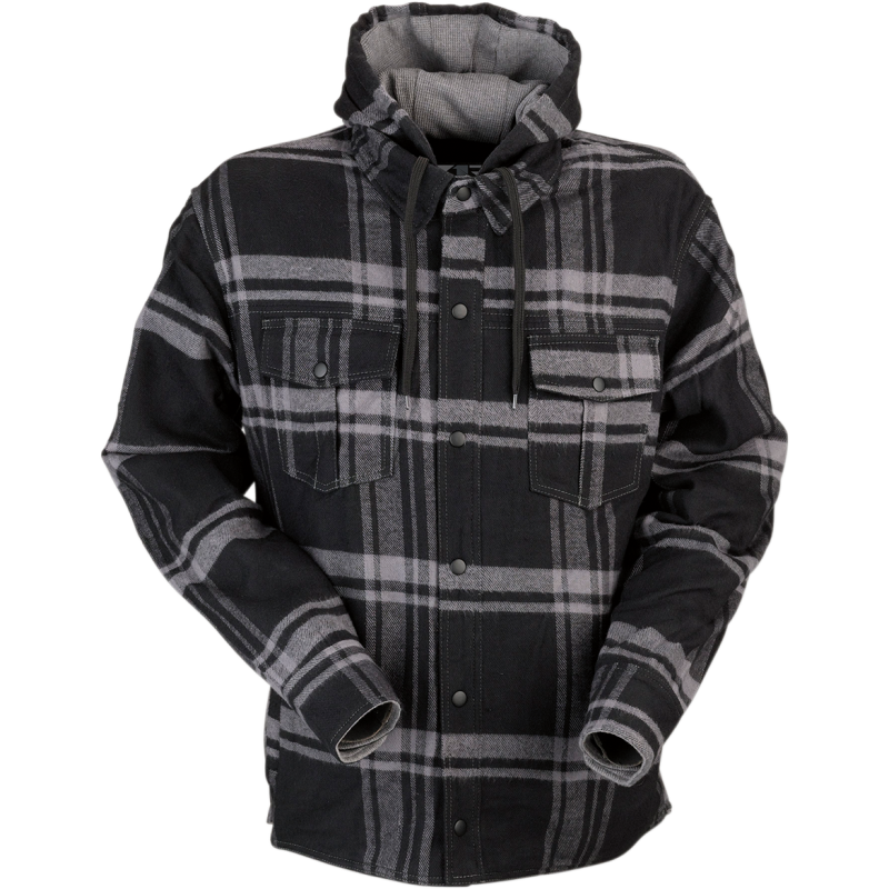 Z1R Men’s Timber Grey/Black Flannel Shirt