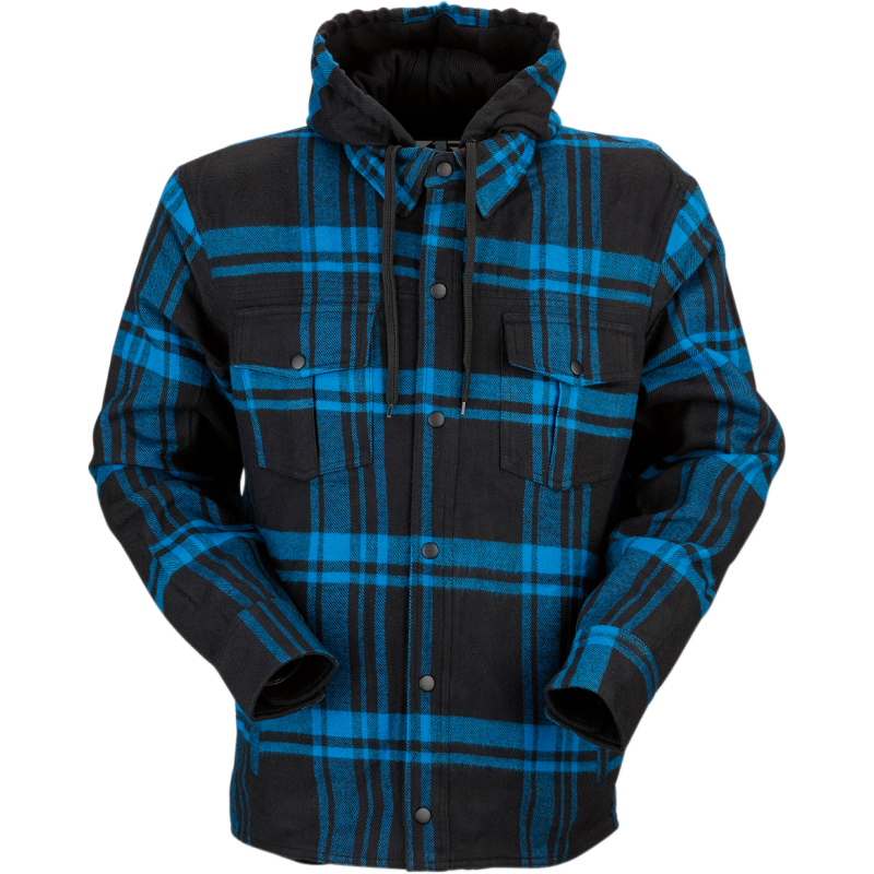 Z1R Men’s Timber Blue/Black Flannel Shirt