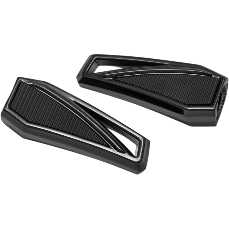 Küryakyn 5761 Gloss Black Phantom Footpegs Without Adapters
