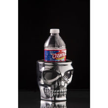 Load image into Gallery viewer, Kruzer Kaddy Chrome Skull Cup Holder 6113
