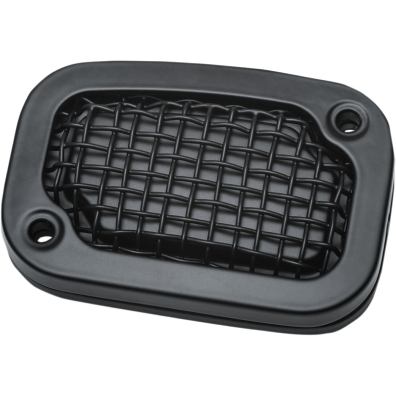 Küryakyn 6537 Black Mesh Brake Master Cylinder Cover fits Softails (see below)