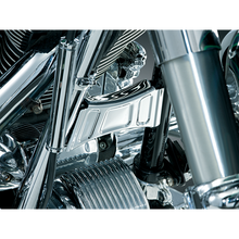Load image into Gallery viewer, Küryakyn  7774 Chrome Down Tube Cross Brace Frame Cover fits 99-13 Touring Models

