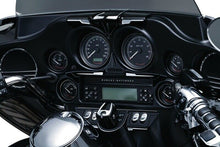 Load image into Gallery viewer, Kuryakyn Bahn 6936 Tuxedo Finish Switch Panel Accent for 96-13 Touring Models
