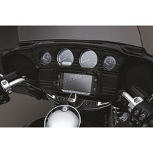 Load image into Gallery viewer, Kuryakyn Bahn 6938 Tuxedo Finish Switch Panel Accent for 2014 -2017 Twin Cam Batwing Models
