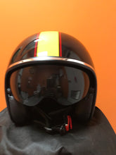 Load image into Gallery viewer, Zox Route 80 Black Doozie 3/4&quot; Helmet
