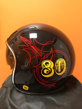 Load image into Gallery viewer, Zox Route 80 Black Doozie 3/4&quot; Helmet
