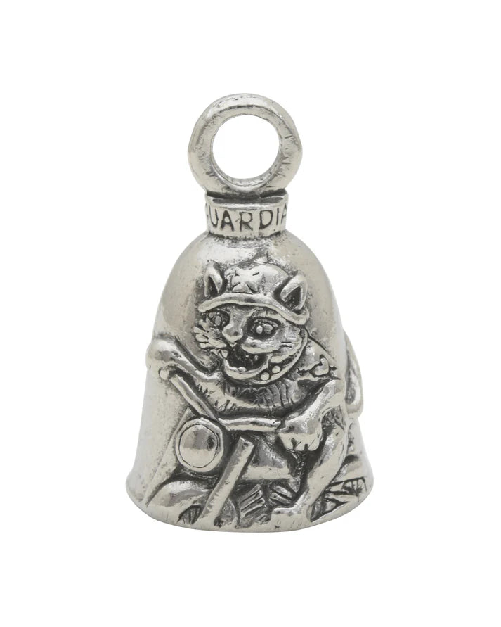 Biker Cat Guardian Bell