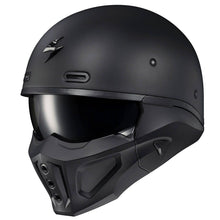 Load image into Gallery viewer, Scorpion Exo Covert X Matte Black Unique Modular Full Face Helmet
