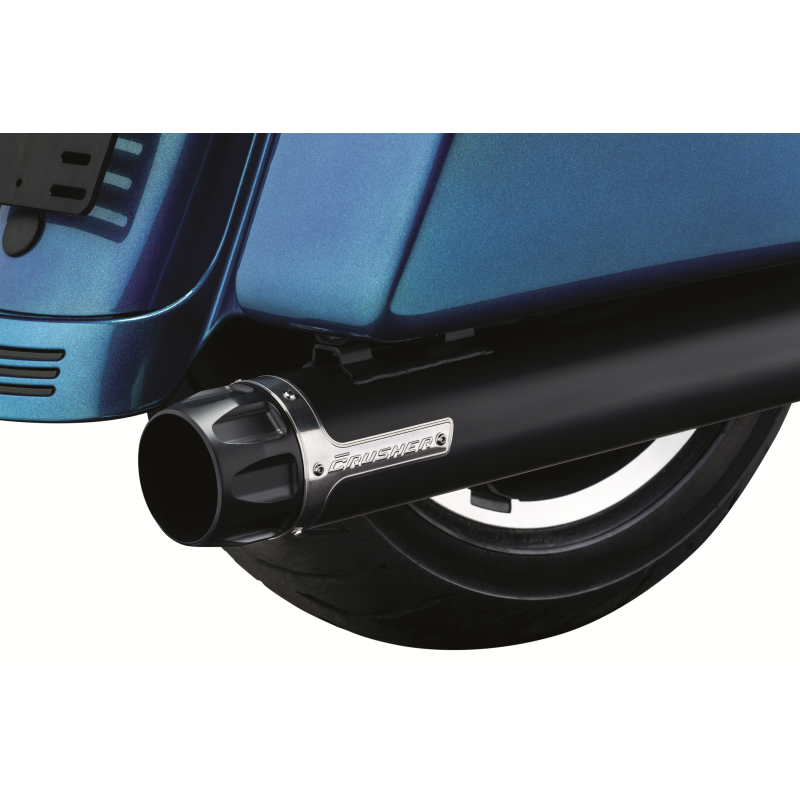 Crusher 564 Maverick Satin Black w/Satin Black End Caps & Stainless Crusher Emblem 4