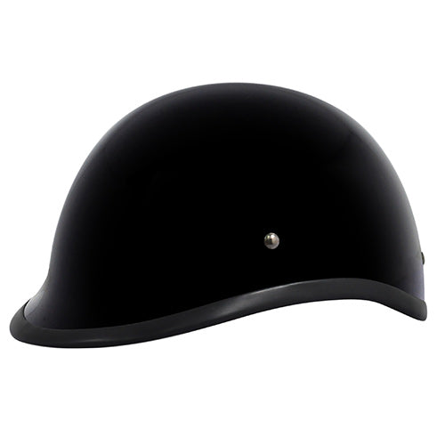 Classic Polo Gloss Black 1/2 Helmet