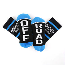 Load image into Gallery viewer, KlockWerks KWA-0351 Men&#39;s Black/Blue/White Crew Neck Socks
