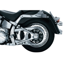 Load image into Gallery viewer, Küryakyn 7773 Chrome Boomerang Frame Covers fits Softail Models
