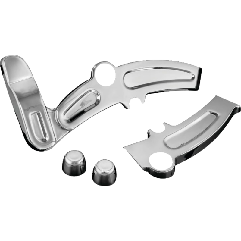 Küryakyn 7773 Chrome Boomerang Frame Covers fits Softail Models