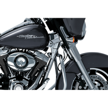 Load image into Gallery viewer, Küryakyn 7832 Chrome Deluxe Neck Covers fits 09-13 Harley-Davidson Touring Models
