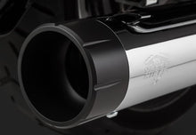 Load image into Gallery viewer, Vance &amp; Hines 16559  Chrome w/Black Tips Raider 450  Touring Mufflers
