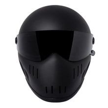 Load image into Gallery viewer, Classic XR Racing Flat Black Full Face Helmet
