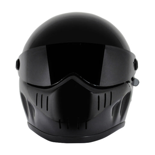 Classic XR Racing Gloss Black Full Face Helmet