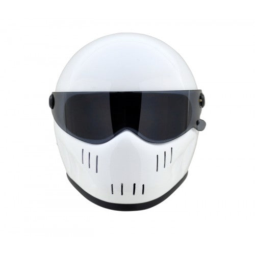 Classic XR Racing Gloss White Full Face Helmet