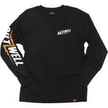 Load image into Gallery viewer, Biltwell Men&#39;s Long Sleeve Bolt Black T-Shirt
