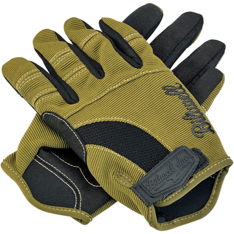 Biltwell Men's Olive/Black/Tan Moto Gloves (LAST ONE!)