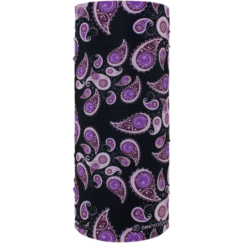 Zan Purple Paisley Motley Tube