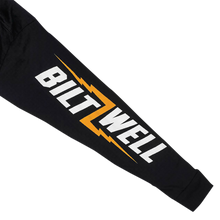 Load image into Gallery viewer, Biltwell Men&#39;s Long Sleeve Bolt Black T-Shirt
