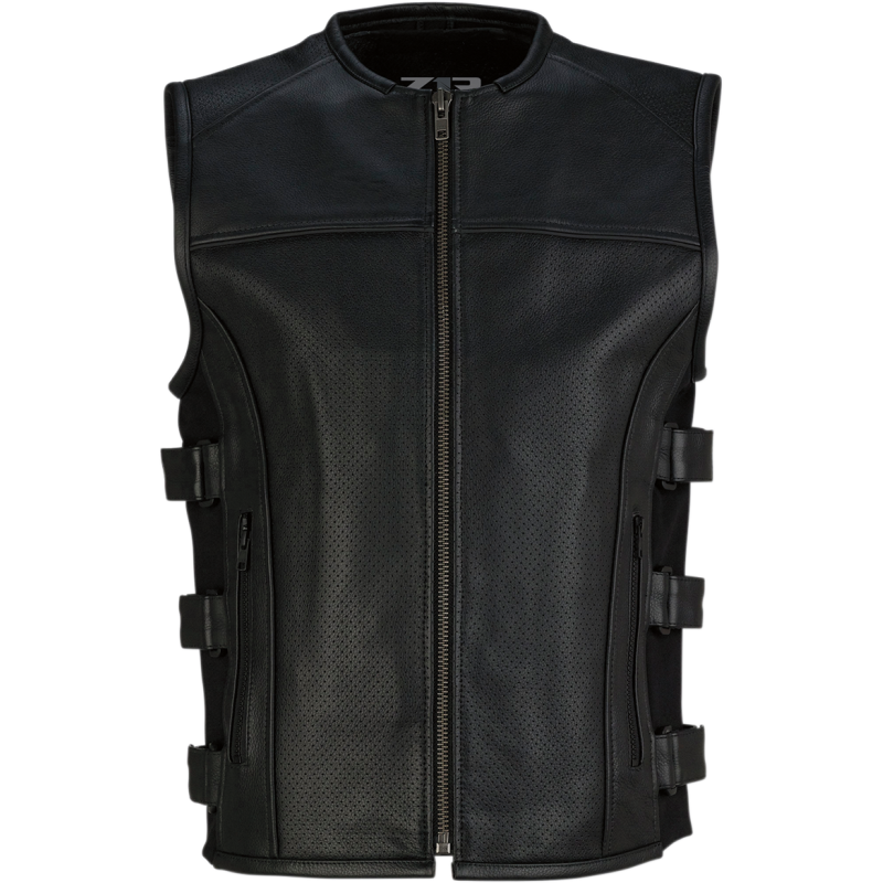 Z1R Men's Infiltrator Leather Vest