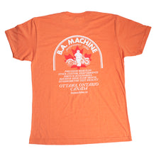 Load image into Gallery viewer, BA Machine Unisex Heather Orange Logo T-Shirt
