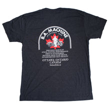 Load image into Gallery viewer, BA Machine Men&#39;s Dark Grey Logo T-Shirt
