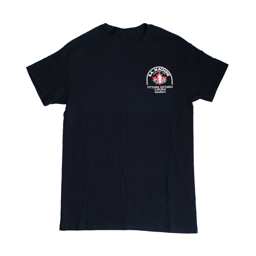BA Machine Men's Black Logo T-Shirt