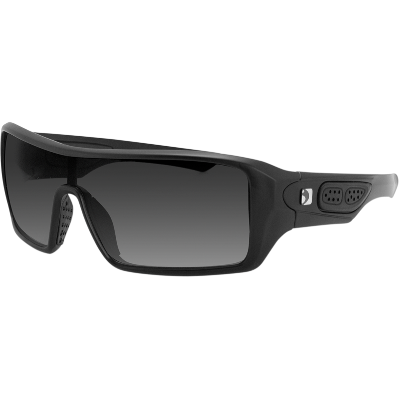 Bobster Paragon Matte Black Sunglasses w/Anti-Fog Smoked Lens